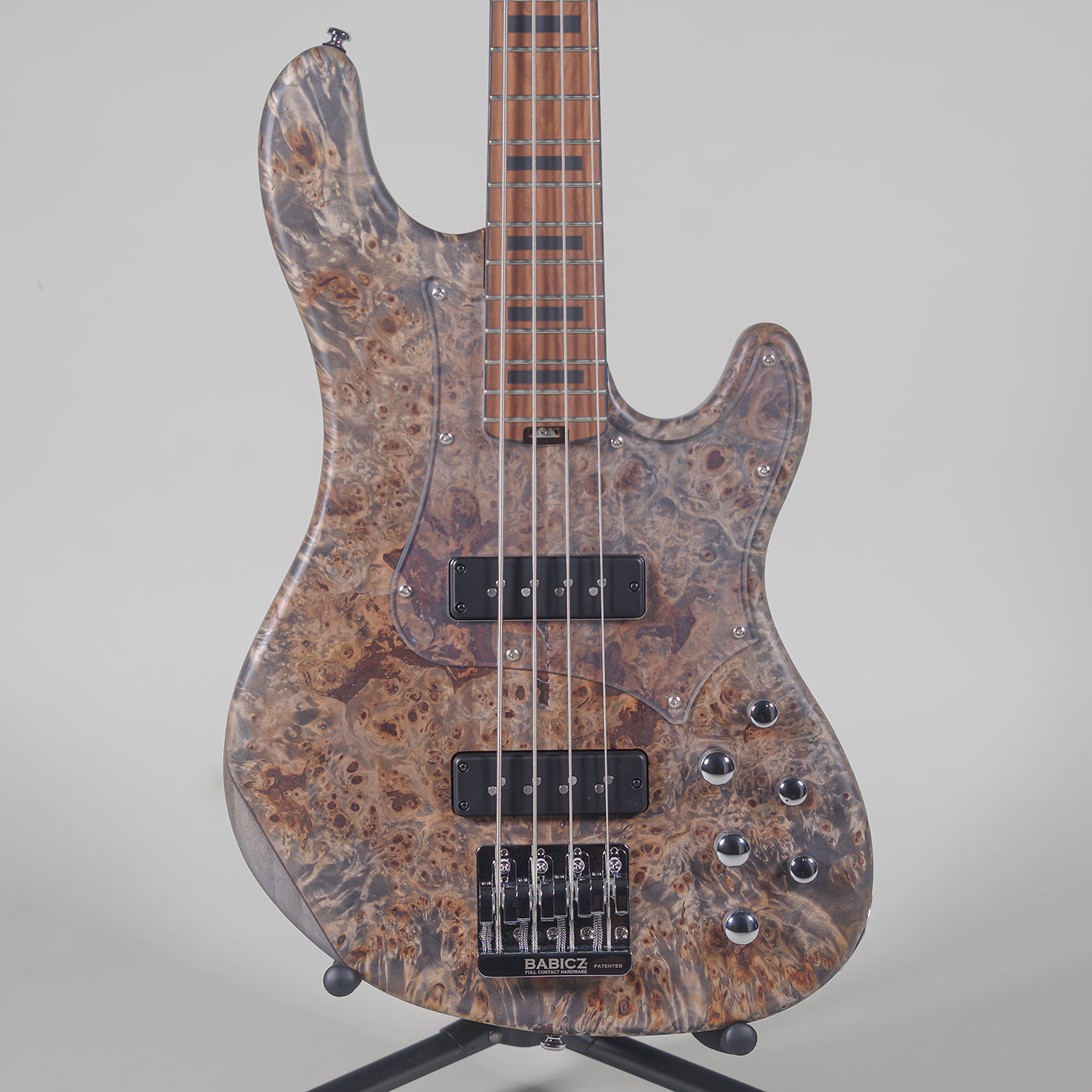 Cort GB Modern 4 Bass Guitar - Open Pore Charcoal Gray-Cort-Infinite Music