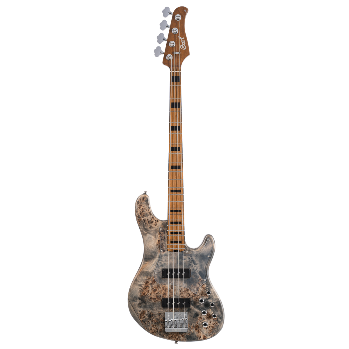 Cort GB Modern 4 Bass Guitar - Open Pore Charcoal Gray-Cort-Infinite Music