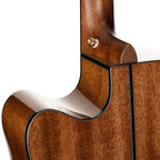 Cort Gold DC6 Acoustic Electric Guitar in Natural w/- Deluxe Soft Case (C12212)-Cort-Infinite Music