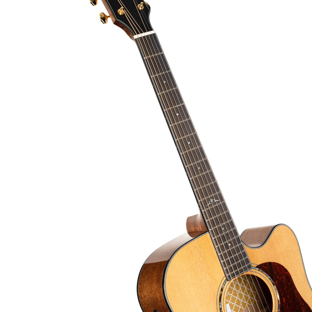 Cort Gold DC6 Acoustic Electric Guitar in Natural w/- Deluxe Soft Case (C12212)-Cort-Infinite Music