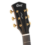 Cort Gold DC6 Acoustic Electric Guitar in Natural w/- Deluxe Soft Case (C12212)-Cort-Infinite Music