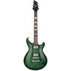 Cort M600 Mirage Series Electric Guitar - Trans Green Burst-Cort-Infinite Music