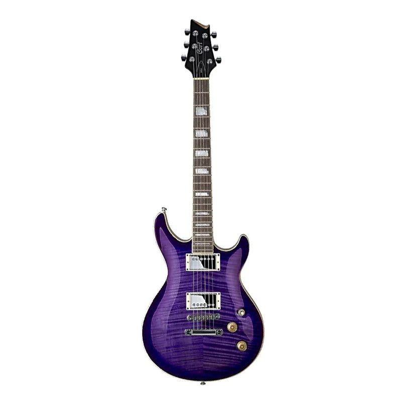 Cort M600 Mirage Series Electric Guitar - Trans Purple-Cort-Infinite Music