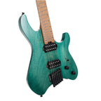 Cort Space G6MS Multi-Scale Electric Guitar – Semi Gloss Turquoise w/- Gigbag-Cort-Infinite Music