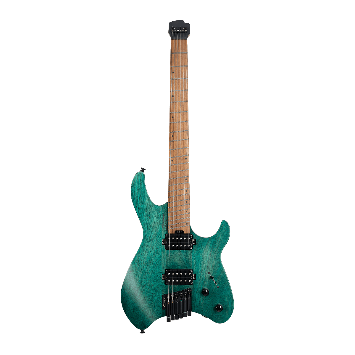 Cort Space G6MS Multi-Scale Electric Guitar – Semi Gloss Turquoise w/- Gigbag-Cort-Infinite Music