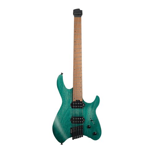 Cort Space G6MS Multi-Scale Electric Guitar – Semi Gloss Turquoise w/- Gigbag-Cort-Infinite Music