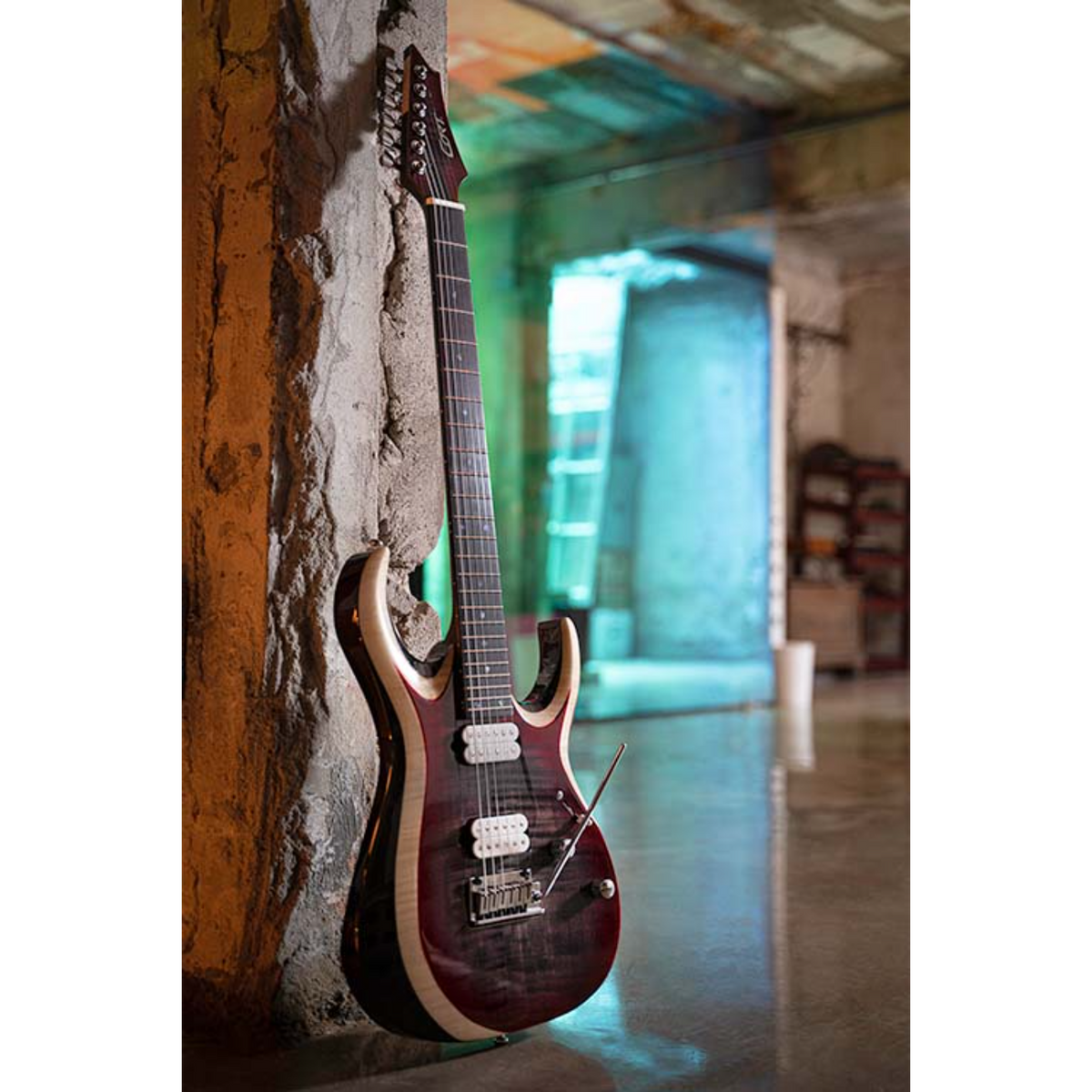 Cort X700 Duality II Electric Guitar in Gig Bag - Lava Burst-Cort-Infinite Music