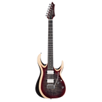 Cort X700 Duality II Electric Guitar in Gig Bag - Lava Burst-Cort-Infinite Music