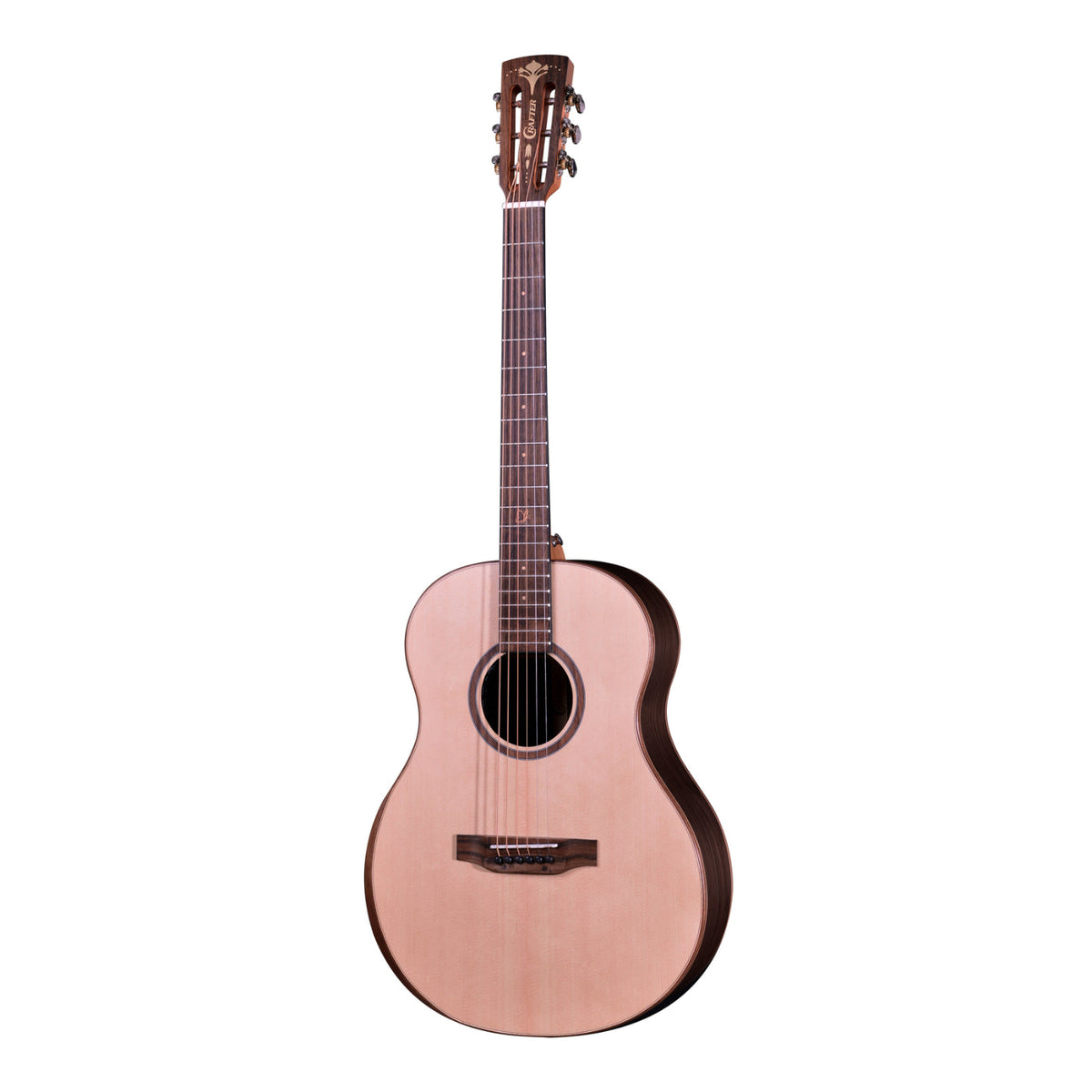 Crafter GRAND MINO Mid-Body Acoustic Electric Guitar - Spruce/Rosewood w/ Deluxe Gigbag-Crafter-Infinite Music