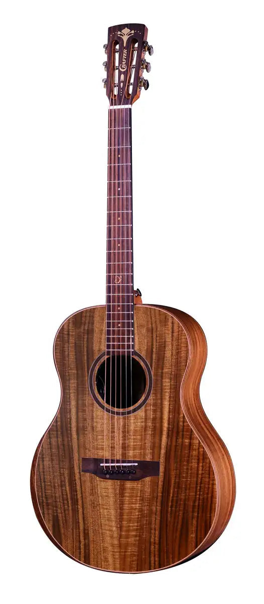 Crafter GRAND MINO/ALK Mid-Body Acoustic Electric Guitar - Koa / Acacia-Crafter-Infinite Music