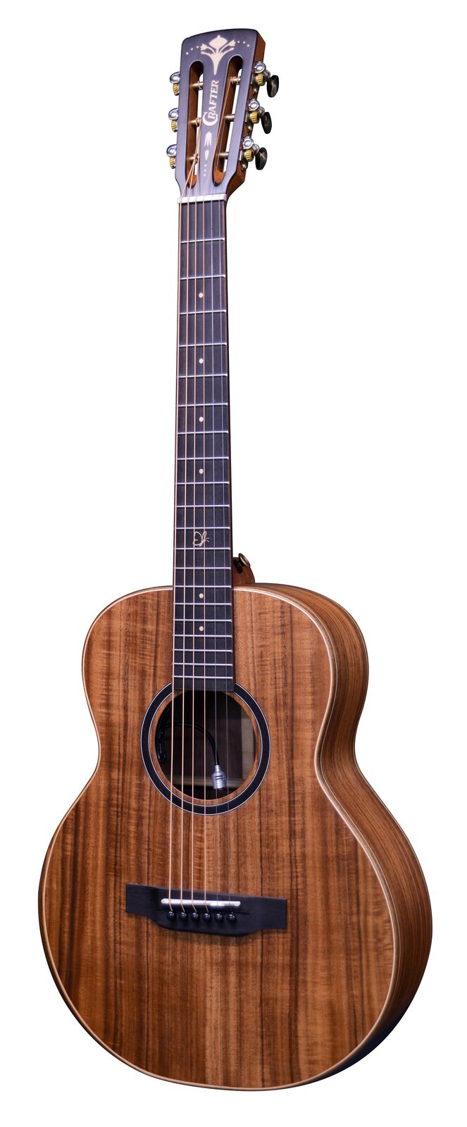 Crafter MINO/ALK Mini Acoustic Electric Guitar w/Gigbag - Koa / Acacia-Crafter-Infinite Music