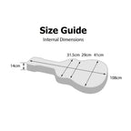 Crossfire Acoustic Guitar Case - Black-Crossfire-Infinite Music