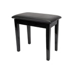 Crown Compact Piano Stool with Storage Compartment - Black-Crown-Infinite Music