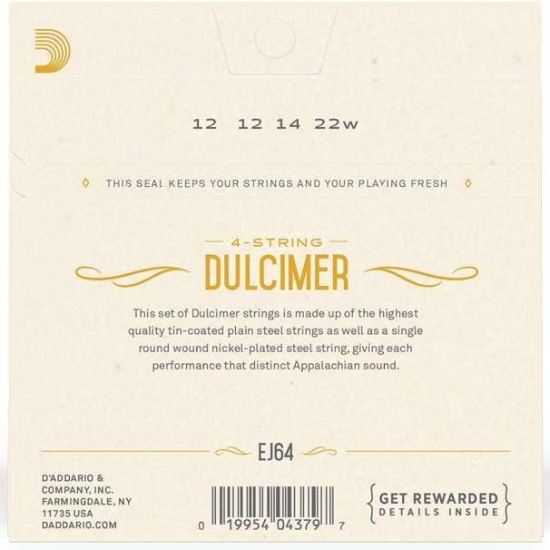 D'Addario Dulcimer 4 String Set-D'Addario-Infinite Music