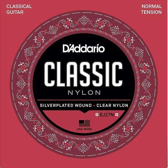 D'Addario EJ27N Student Nylon Normal Tension Classical Guitar Strings-D'Addario-Infinite Music