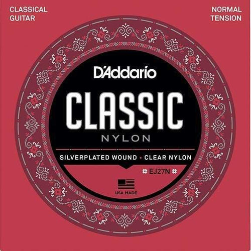 D'Addario EJ27N Student Nylon Normal Tension Classical Guitar Strings-D'Addario-Infinite Music