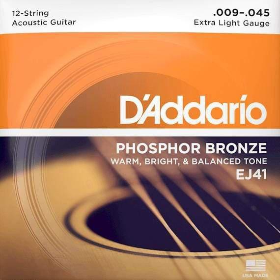 D'Addario EJ41 Extra Light 12 String Guitar Strings-D'Addario-Infinite Music