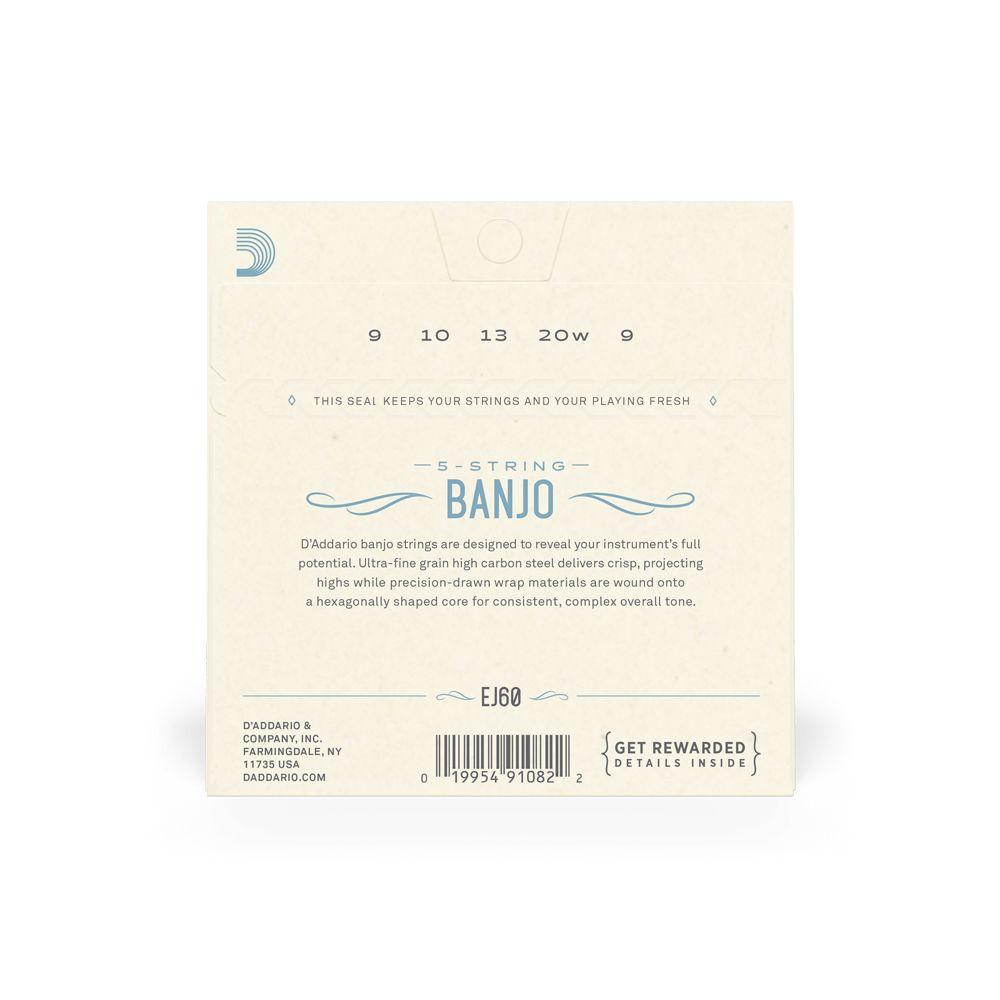 D'Addario EJ60 5 String Banjo Set-D'Addario-Infinite Music