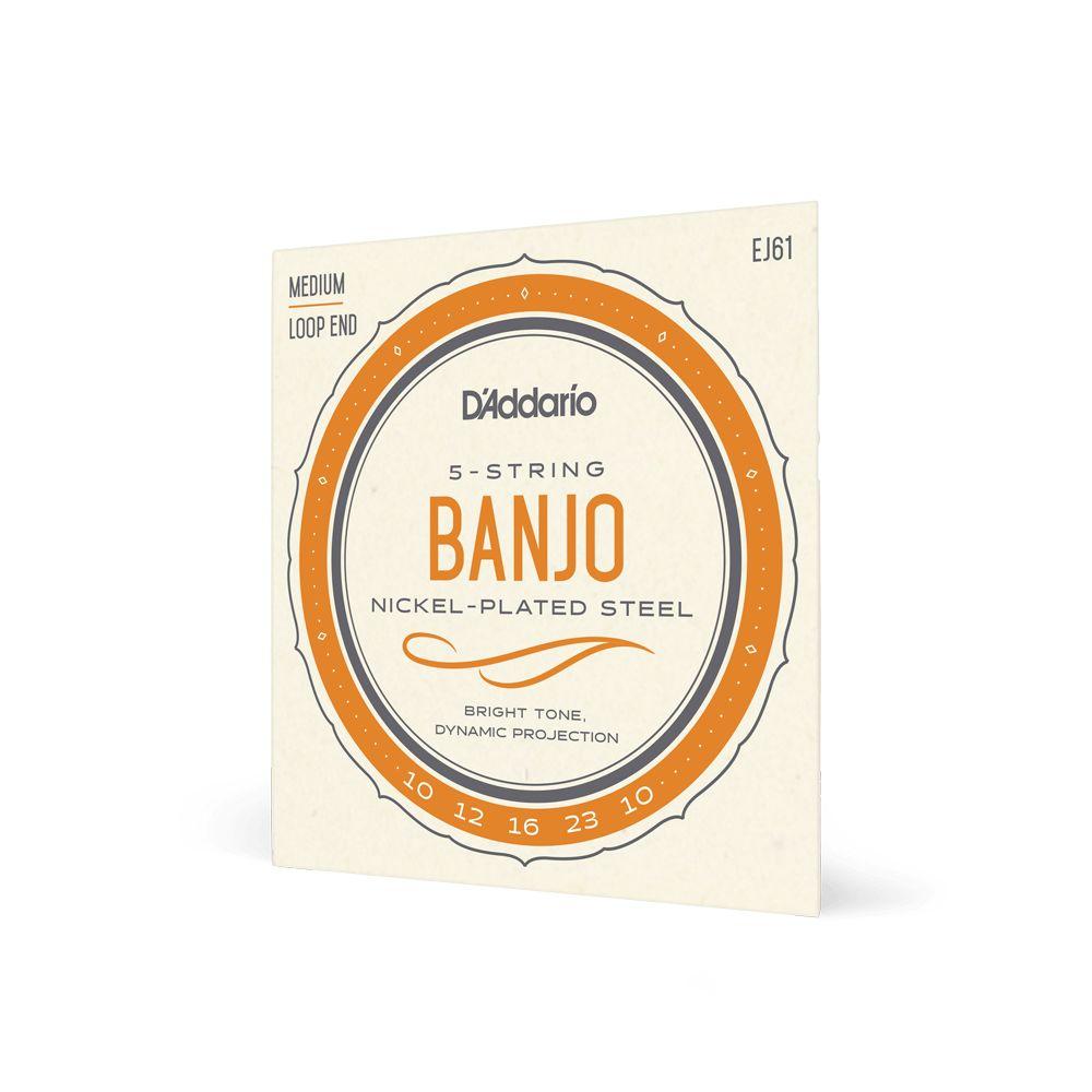 D'Addario EJ61 5 String Banjo String Set-D'Addario-Infinite Music