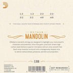 D'Addario EJ80 Octave Mandolin Strings - 12-46-D'Addario-Infinite Music