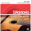D'Addario EJ84M Gypsy Jazz Acoustic Guitar Strings - Medium 11-45-D'Addario-Infinite Music