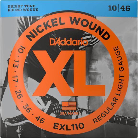 D'Addario EXL110 Electric Guitar String Set - Regular Light-D'Addario-Infinite Music