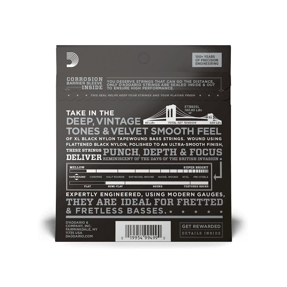 D'Addario EXL165SL Custom Light Super Long Scale Bass Guitar String Set-D'Addario-Infinite Music
