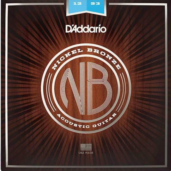 D'Addario NB Nickle Bronze acoustic guitar strings 12-53-D'Addario-Infinite Music