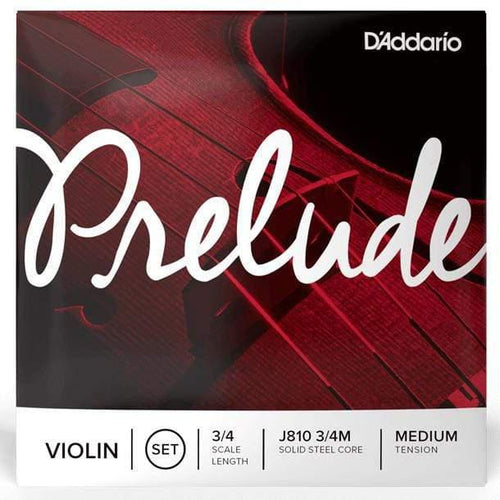 D'Addario Prelude Single G 3/4 Violin String - Medium Tension-D'Addario-Infinite Music