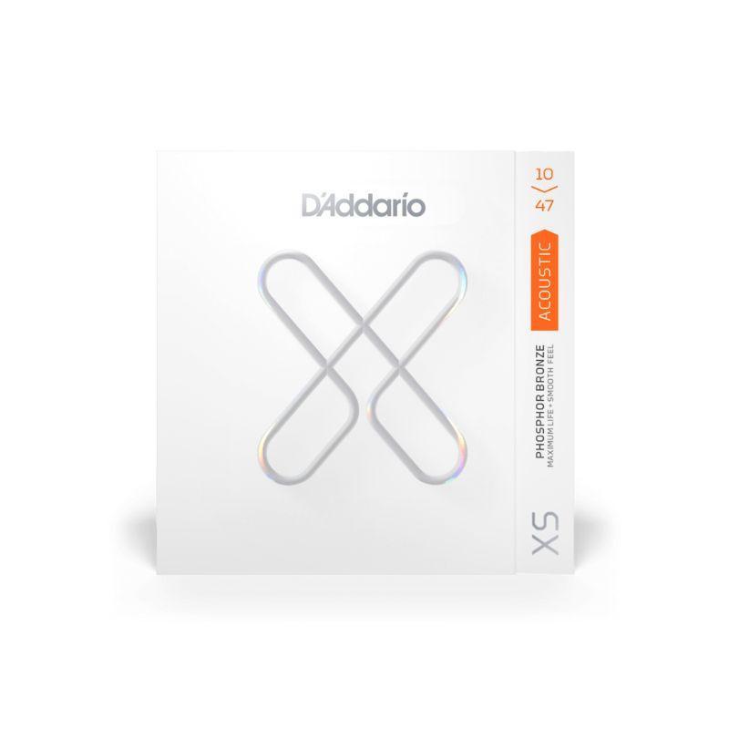 D'Addario XS Acoustic Phosphor Bronze Guitar Strings - 10-47-D'Addario-Infinite Music