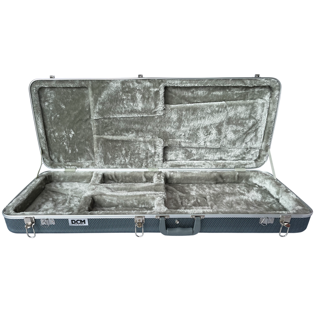 DCM ABS Deluxe Rectangular Electric Guitar Case-DCM-Infinite Music