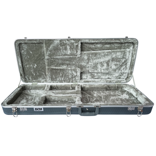 DCM ABS Deluxe Rectangular Electric Guitar Case-DCM-Infinite Music