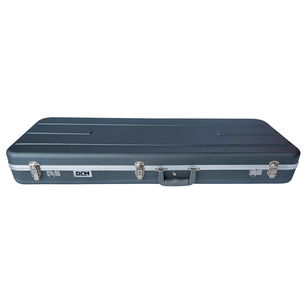DCM ABS Deluxe Rectangular Electric Guitar Case-DCM-Infinite Music