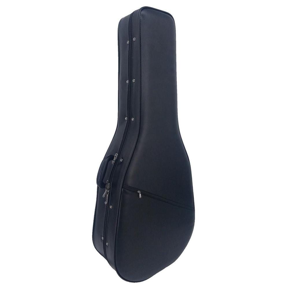 DCM Deluxe Black Lightweight Foam Dreadnought Guitar Case-DCM-Infinite Music