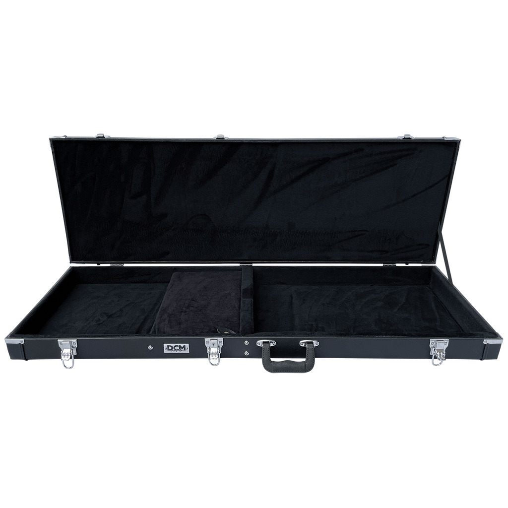 DCM Wooden Rectangular Bass Guitar Case-DCM-Infinite Music