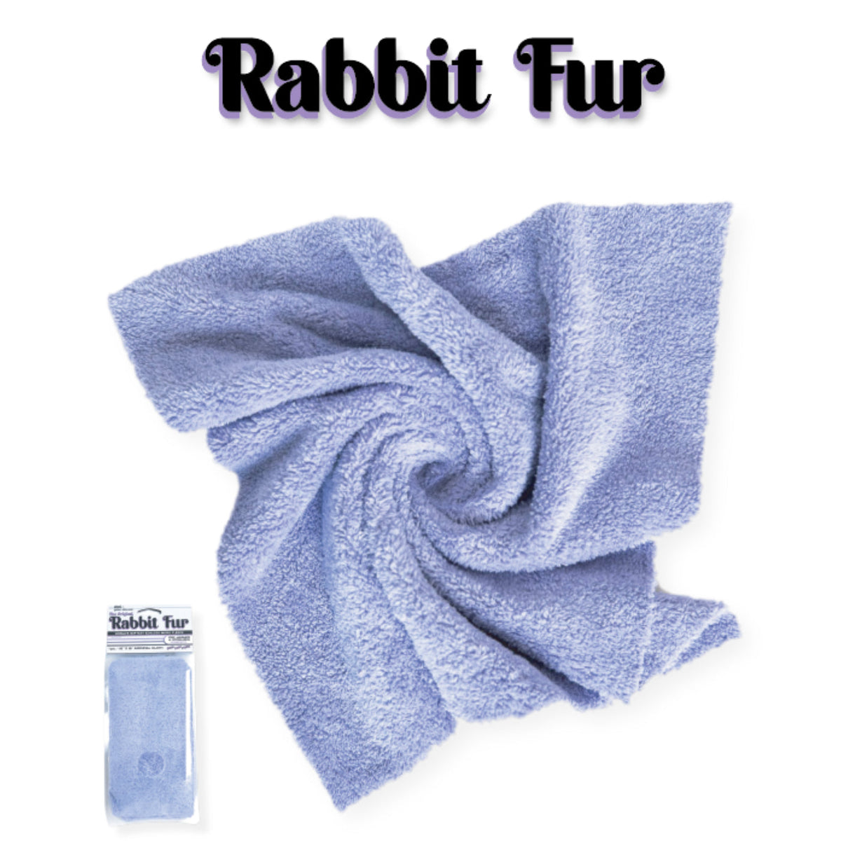 DMI Guitar Labs - Rabbit Fur - Edgeless Microfleece Cleaning Cloth, 41cm x 41cm-DMI Guitar Labs-Infinite Music