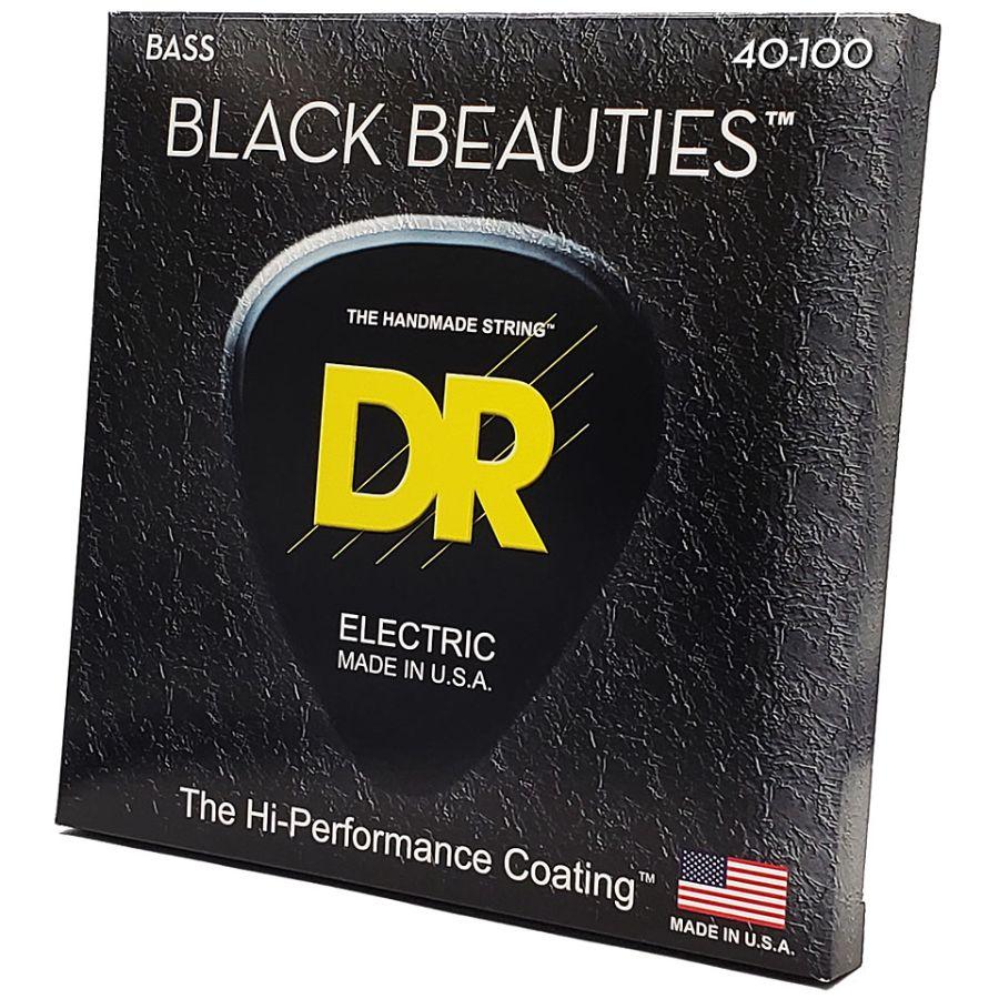 DR Strings BKB-40 Black Beauties Bass Guitar Strings - 40-100-DR Strings-Infinite Music