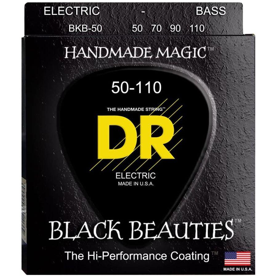 DR Strings BKB-50 Black Beauties Bass Guitar Strings - 50-110-DR Strings-Infinite Music