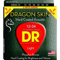 DR Strings DSA-2/12 Dragon Skin 12-54 Acoustic Guitar Strings - 2 Pack-DR Strings-Infinite Music