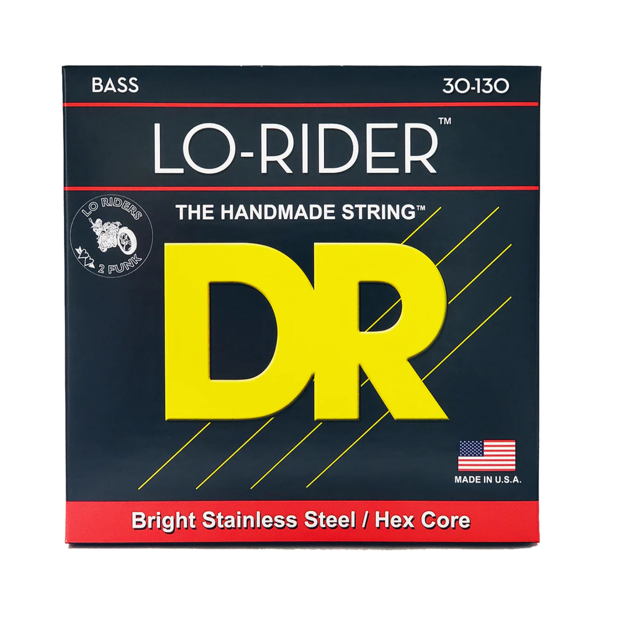 DR Strings MH6-130 Lo-Rider 6 String Bass 30-130-DR Strings-Infinite Music