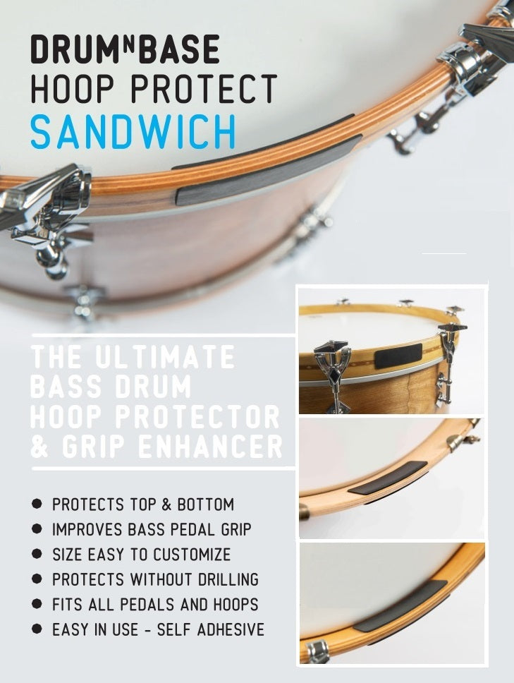 DRUMnBASE HP Hoop Protect Sandwich-Drum N Base-Infinite Music