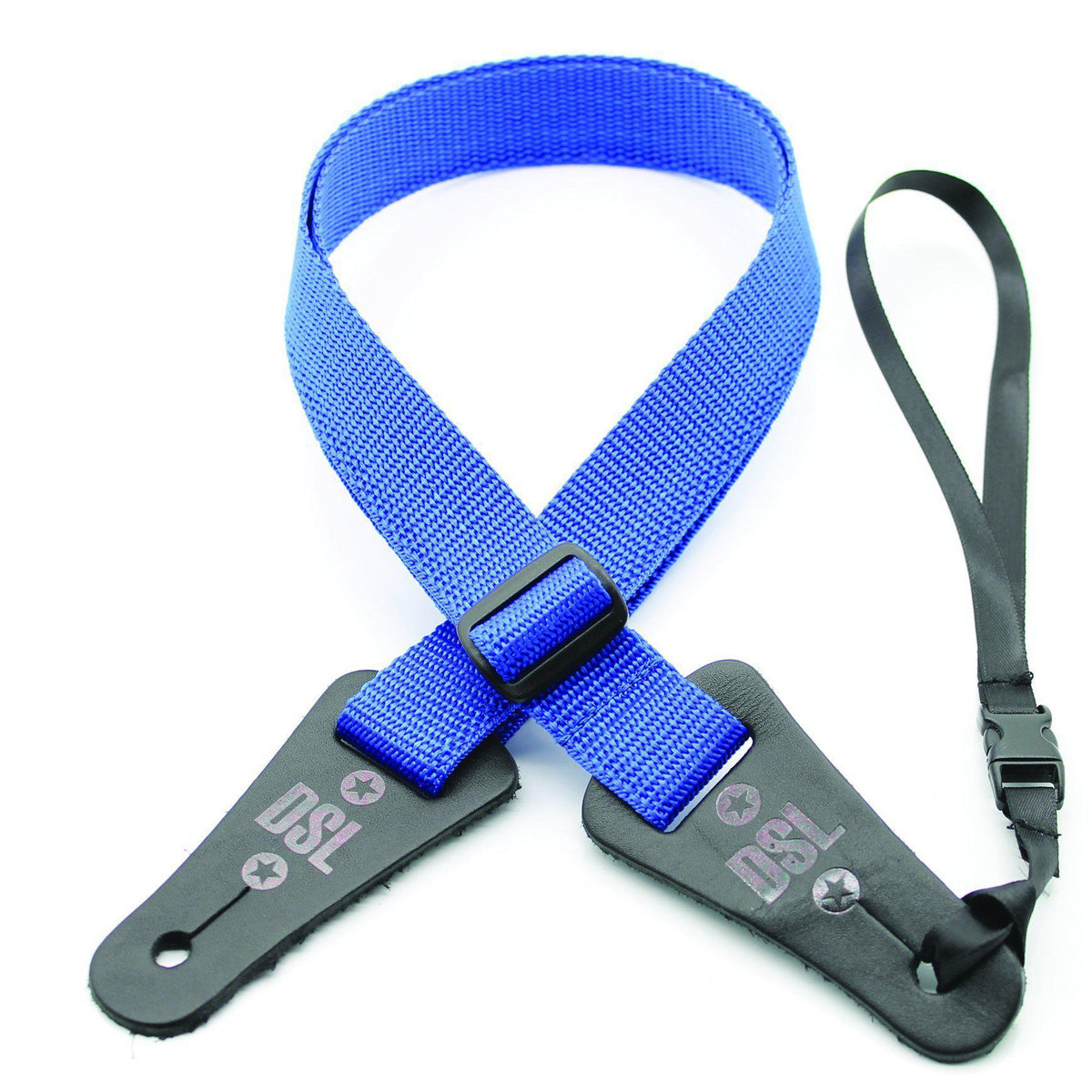 DSL 25mm Poly Blue Ukulele Strap-DSL-Infinite Music