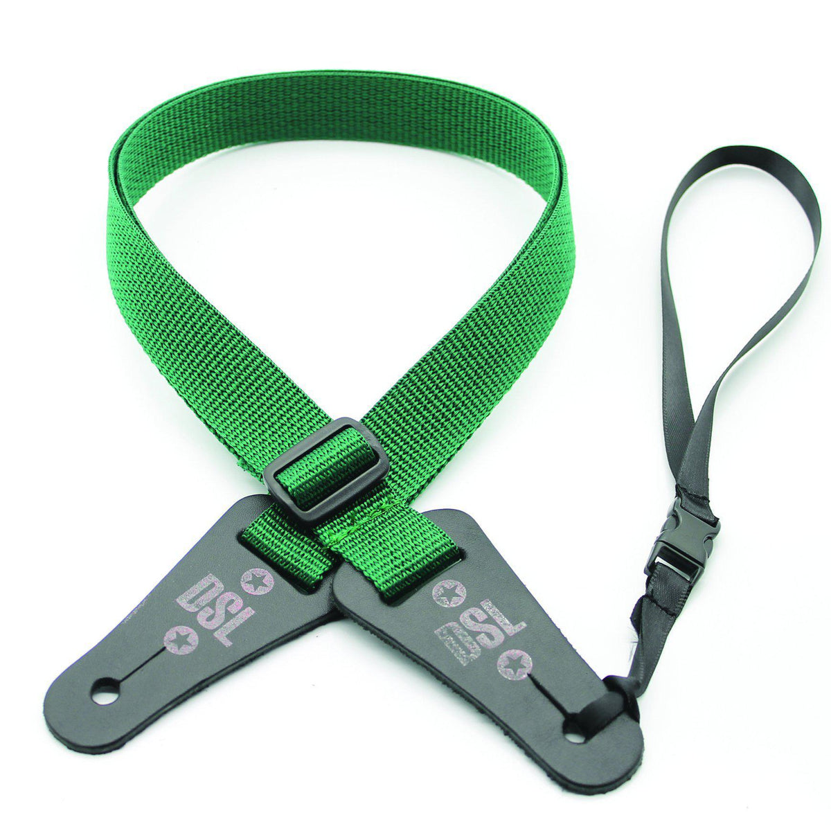 DSL 25mm Poly Green Ukulele Strap-DSL-Infinite Music