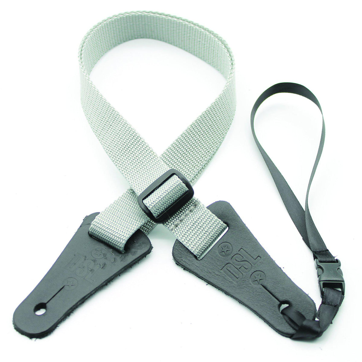 DSL 25mm Poly Grey Ukulele Strap-DSL-Infinite Music