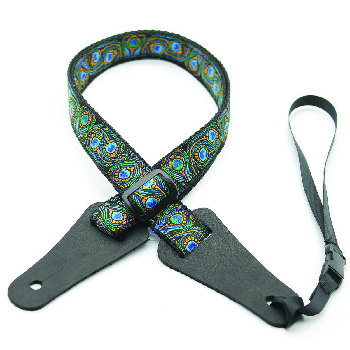 DSL 25mm Poly Peacock Ukulele Strap-DSL-Infinite Music