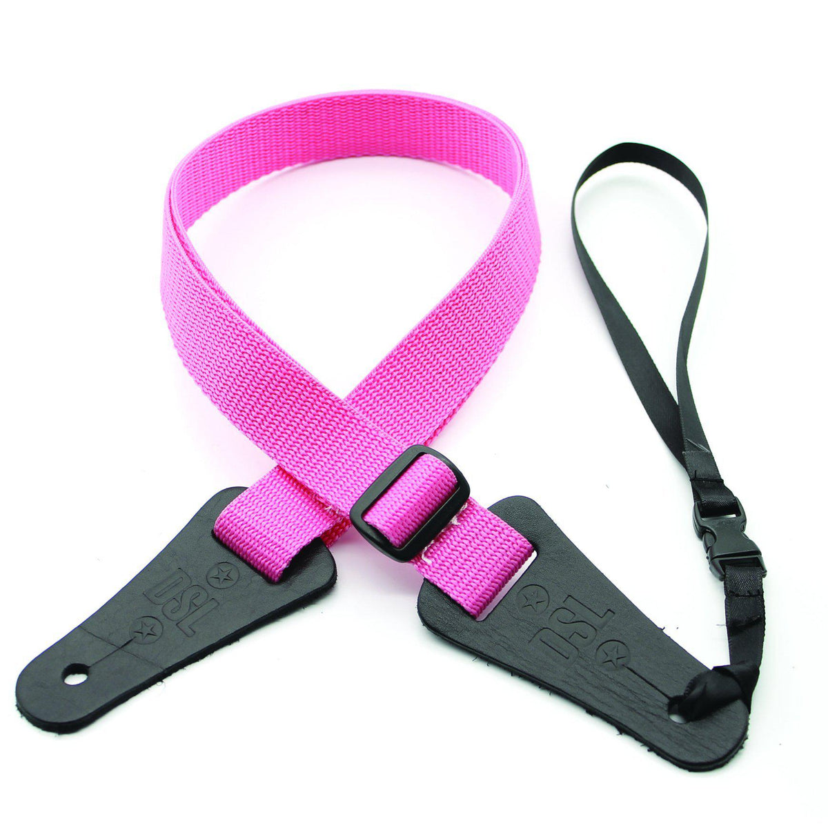 DSL 25mm Poly Pink Ukulele Strap-DSL-Infinite Music