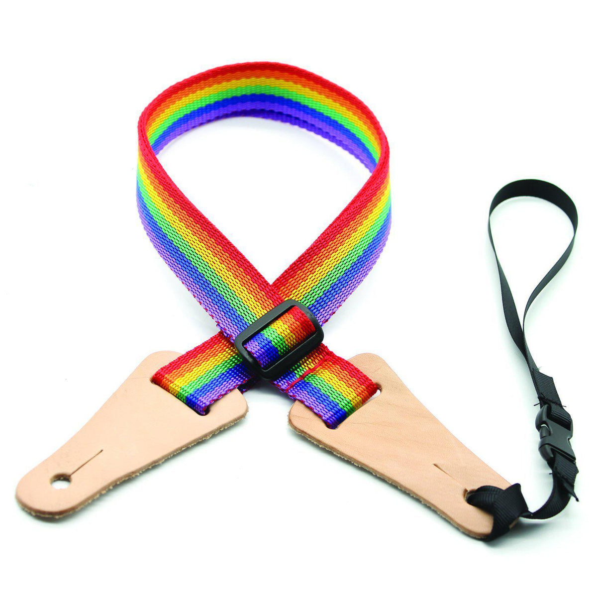 DSL 25mm Poly Rainbow Ukulele Strap-DSL-Infinite Music