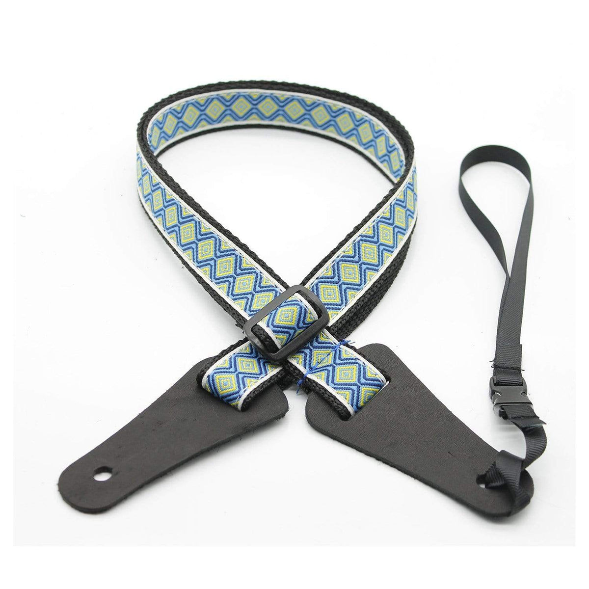 DSL 25mm Poly TILE-BLUE Ukulele Strap-DSL-Infinite Music