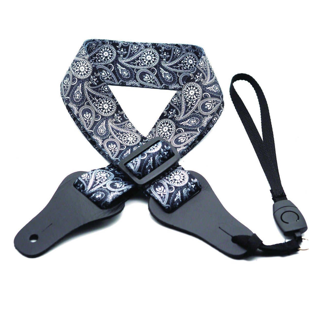 DSL 38mm Poly Pais-Black Ukulele Strap-DSL-Infinite Music