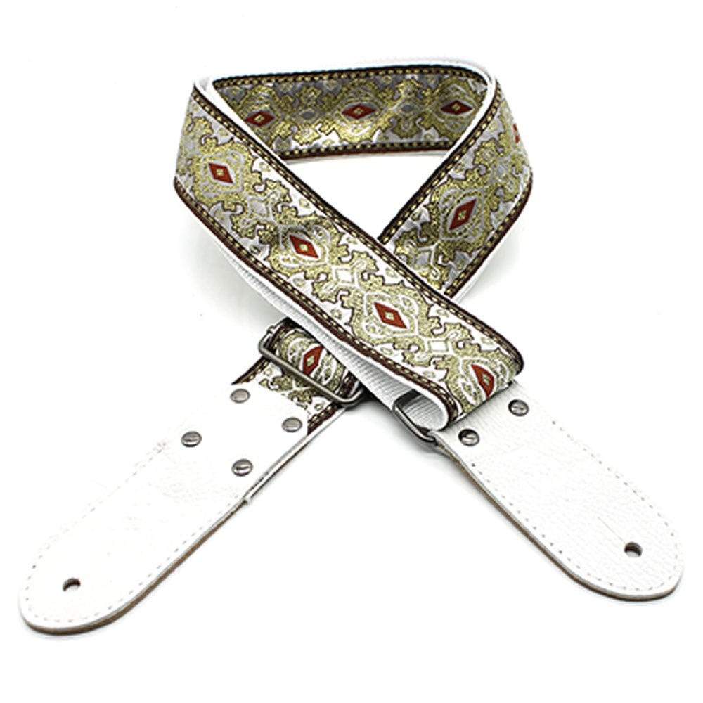 DSL King Gold Jacquard Weaving Guitar Strap-DSL-Infinite Music